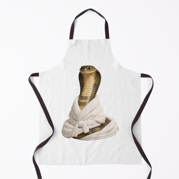 Item preview, Cozy King Cobra in a Bathrobe designed and sold by Sillytoe.