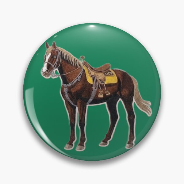 Item preview, Vintage Embroidered Horse Patch – Western Equestrian Art designed and sold by NeonSketch Lab.