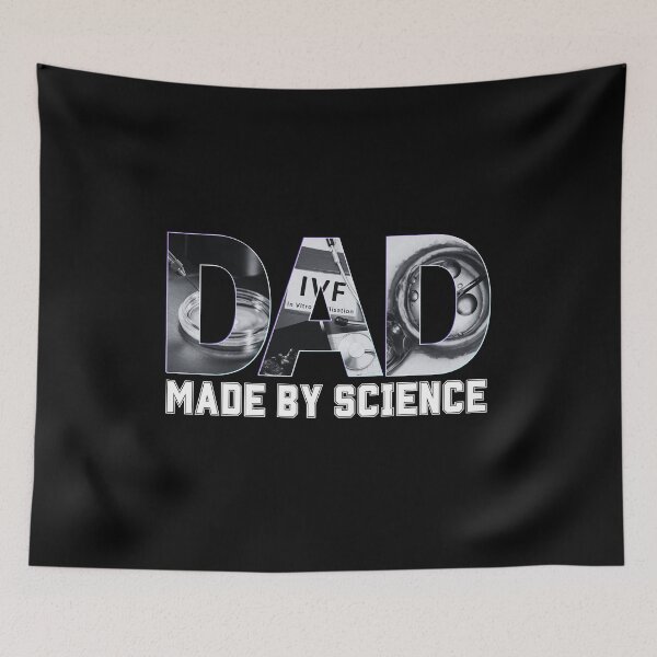 Item preview, Dad Made By Science - IVF Dad Shirt Science Dad IVF Father's Day Gift designed and sold by Neurospicy Trolls.