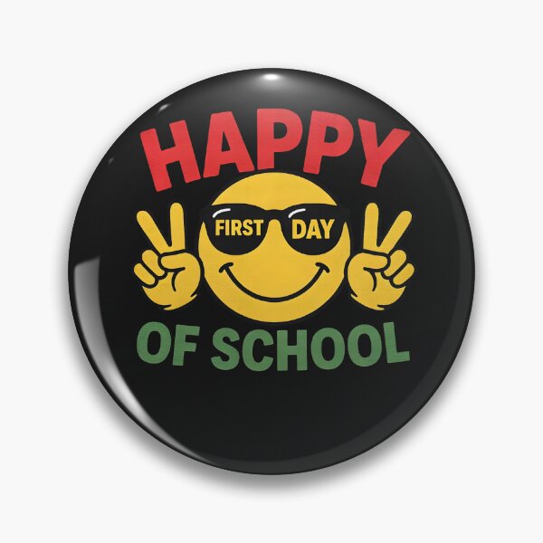 Item preview, Happy First Day of School Smiley Face Kids Classroom  designed and sold by dragonbol023.