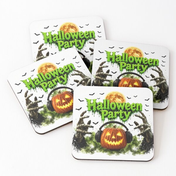 Item preview, Halloween Party Pumpkin DJ designed and sold by DansCreations42.