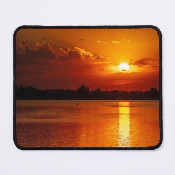 Item preview, Sunset Over Lacul Morii Lake Bucharest designed and sold by Rabee Khalil Photography.