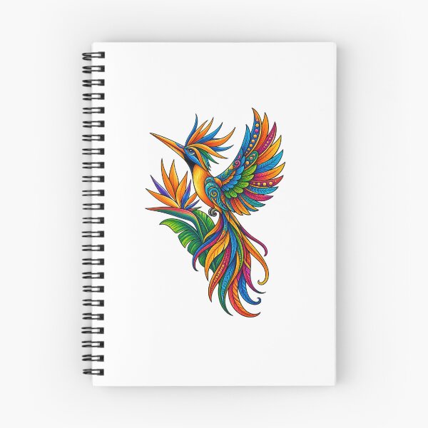 Item preview, Colorful Ornamental Bird of Paradis designed and sold by PeanutGalSean.