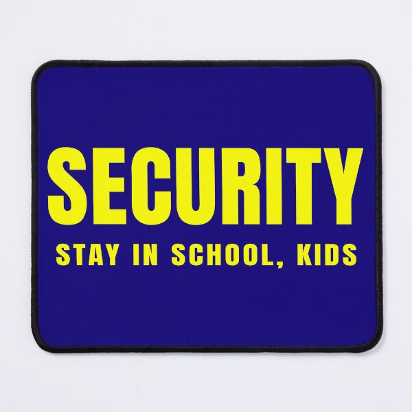 Item preview, Security – Stay in School Kids designed and sold by Karate Octopus.