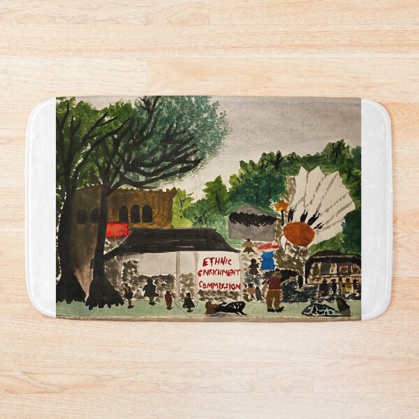 Item preview, Big Picnic Vendor View Nelson Atkins Museum  designed and sold by BirdandaBrush.
