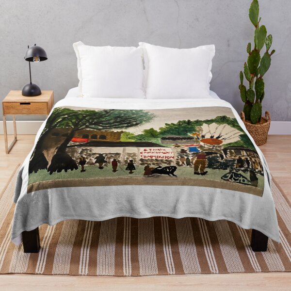 Item preview, Big Picnic Vendor View Nelson Atkins Museum designed and sold by BirdandaBrush.