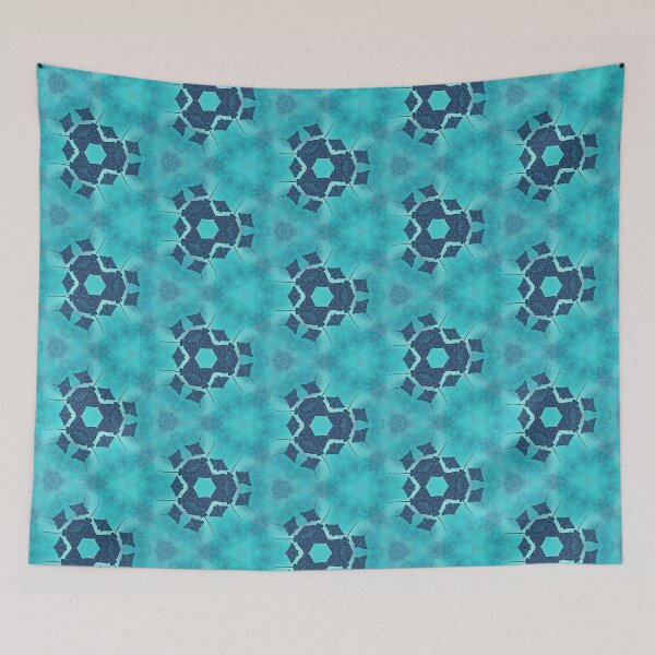 Item preview, Manta Rays pattern designed and sold by Ana Gorozpe.