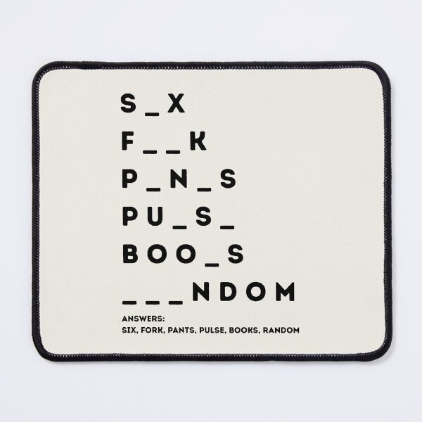 Item preview, Dirty Mind Test Innocent Word Puzzle Humor 02 designed and sold by creativerooney.