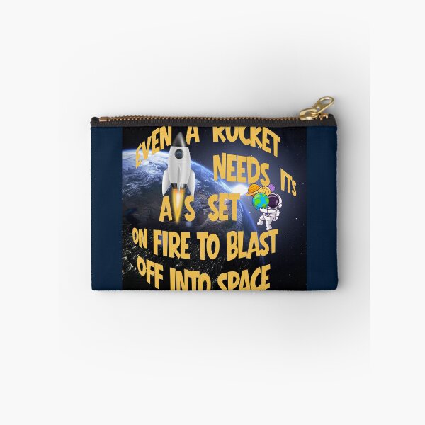 Item preview, Even A Rocket Needs Its A.s Set On Fire To Blast Off Into Space-Funny Motivational Space Quote designed and sold by MarthaPlace.