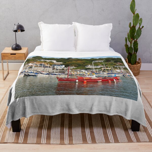 Item preview, Lyme Regis Harbour in Autumn designed and sold by Dorset Girl.