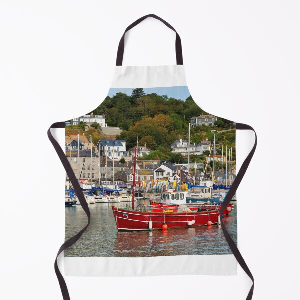 Item preview, Lyme Regis Harbour in Autumn designed and sold by Dorset Girl.