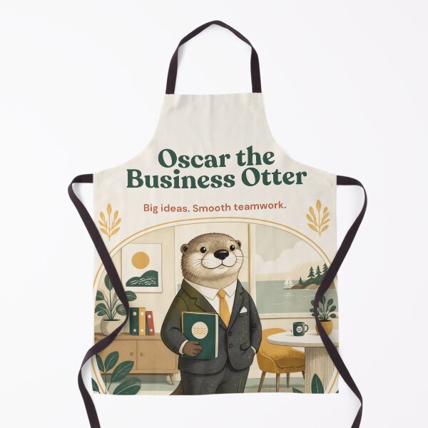 Item preview, Oscar the Business Otter designed and sold by Holy JM Designs.