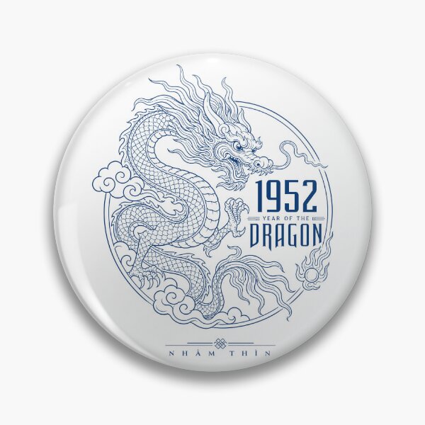 Item preview, 1952 The Year Of The Dragon - Vietnamese Zodiac Dragon designed and sold by Rising Drake.