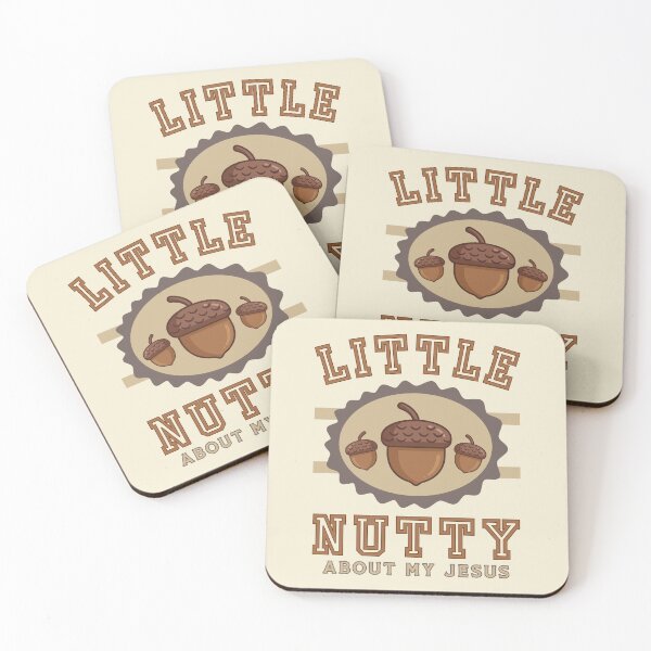 Item preview, Acorn Nutty About Jesus Never Leaves Fall Season Nuts I Love Jesus Christ   designed and sold by Forevermore.