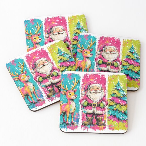 Item preview, Cute Funny Christmas Santa Reindeer Family Holiday designed and sold by DYAFLK.