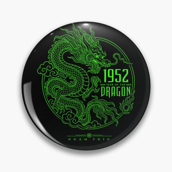 Item preview, 1952 The Year Of The Dragon - Vietnamese Zodiac Dragon designed and sold by Rising Drake.