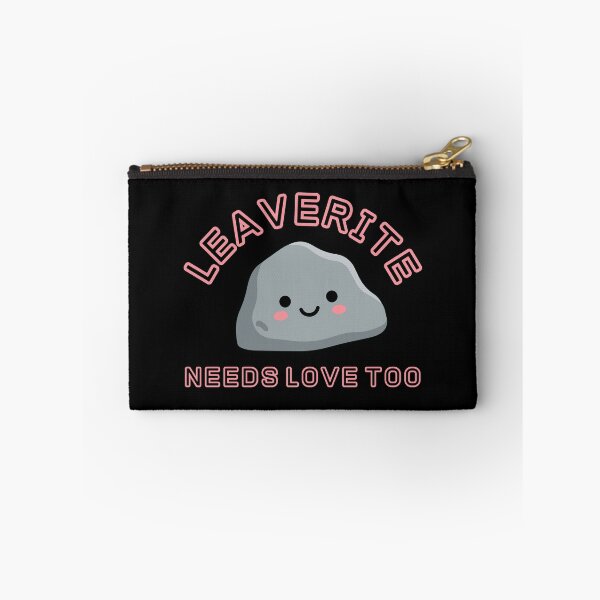 Item preview, Leaverite Needs Love Too, Cute Kawaii Rock, Funny Geologist Design designed and sold by tumbleweedphoto.