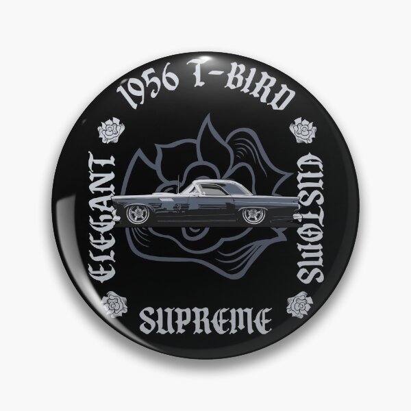 Item preview, 1956 Thunderbird with text - Lowrider, Kustom, Hot Rod, Muscle Car designed and sold by Elegant Customs.