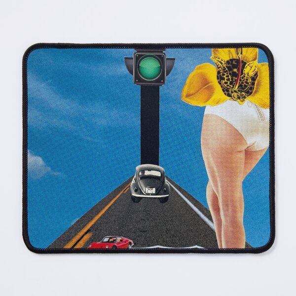 Item preview, Route 66 has a new speed limit, surreal collage designed and sold by veraD58.