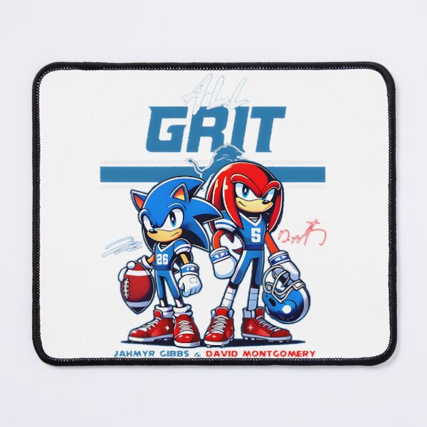 Item preview, Retro Detroit Lions Montgomery Gibbs Sonic Knuckles Vintage Vibe | Best Buy designed and sold by moodner.