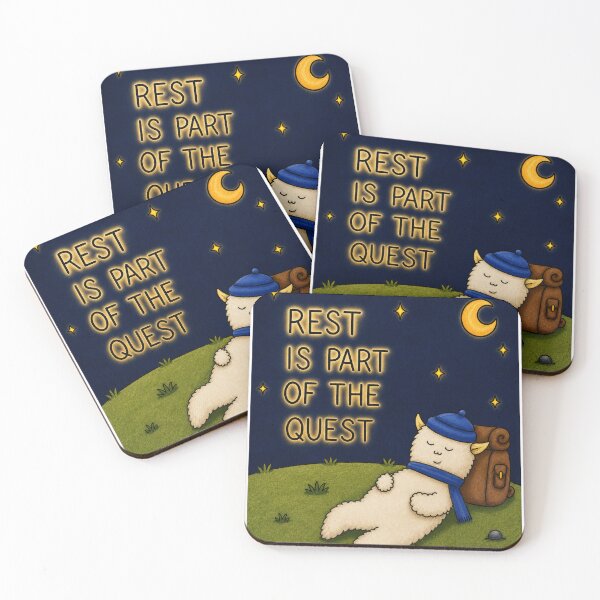 Item preview, Rest Is Part Of The Quest designed and sold by adinecalli.