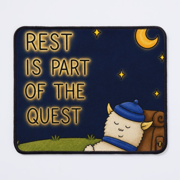 Item preview, Rest Is Part Of The Quest designed and sold by adinecalli.