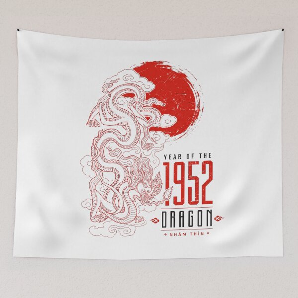 Item preview, 1952 The Year Of The Dragon - Vietnamese Zodiac Dragon designed and sold by Rising Drake.