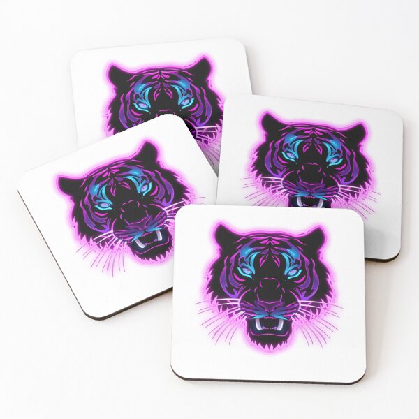 Item preview, Neon Tiger Stripes designed and sold by NaqxshDesignStudio.