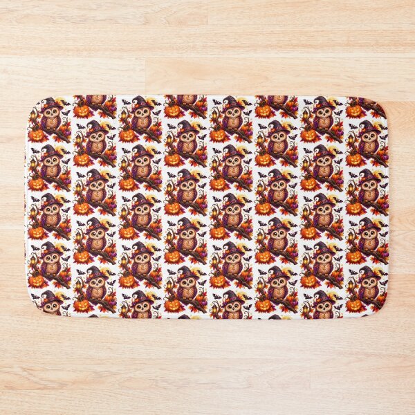 Item preview, Cute Halloween Owl – Magical Pumpkin Night designed and sold by Clothes With Smiling Animals Walt Gral.