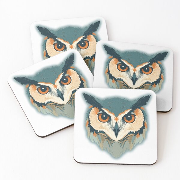 Item preview, Abstract Owl Wisdom designed and sold by NaqxshDesignStudio.