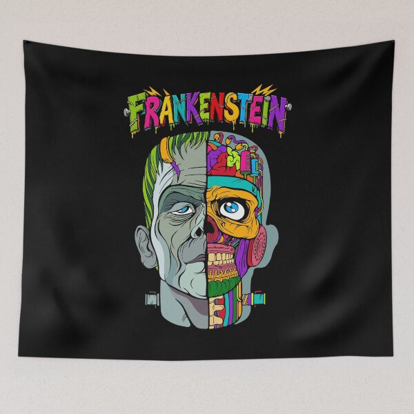 Artikelvorschau, Frankenstein Pop Art entworfen und verkauft von Robert "Hellfish" Fonseca.
