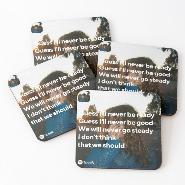 Item preview, Steady lyrics - Bella Kay designed and sold by Milkshake33.