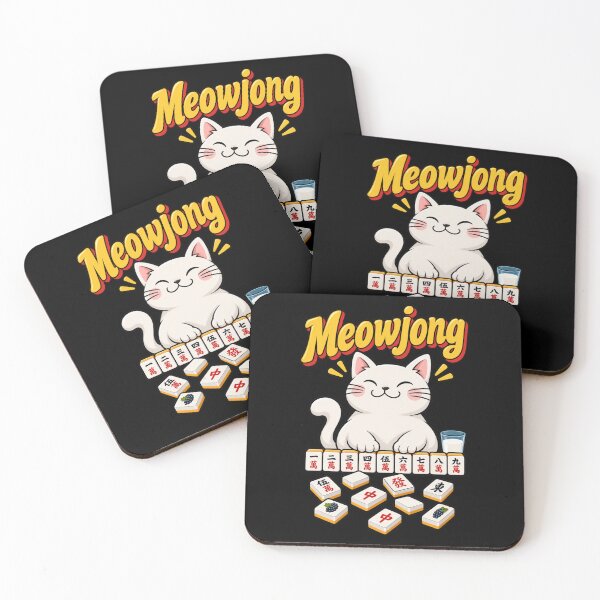 Item preview, Meowjong cat designed and sold by Konvero.