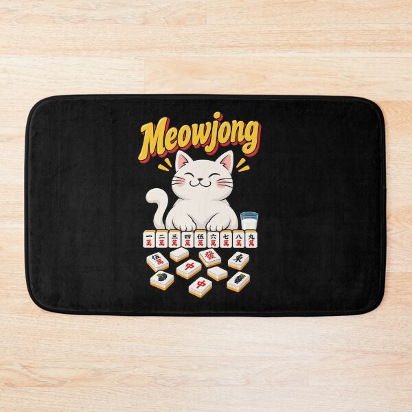 Item preview, Meowjong cat designed and sold by Konvero.