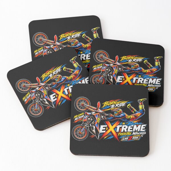 Item preview, Extreme Freestyle Motocross Rider – Born to Ride Dirt Bike designed and sold by widodosaragih.