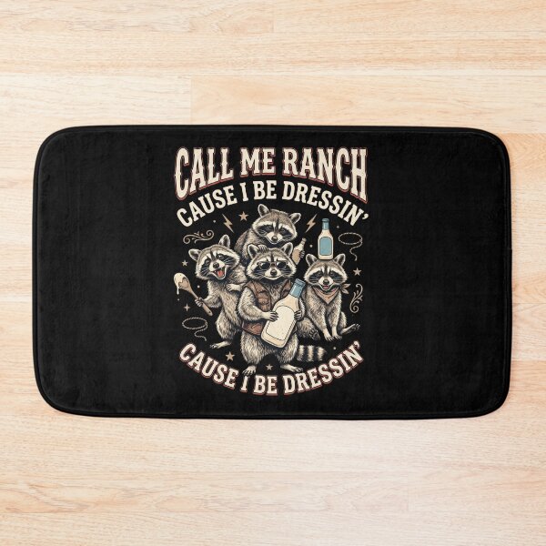 Item preview, Call Me Ranch Cause I Be Dressing Funny Raccoon Meme designed and sold by MOONE FLOWER.