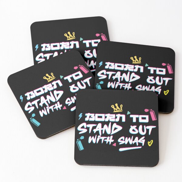 Item preview, Born To Stand Out With Swag Urban Streetwear Graffiti designed and sold by SwaggyLux.