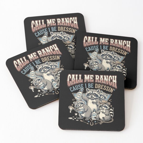 Item preview, Copy of Call Me Ranch Cause I Be Dressing Funny Raccoon Meme designed and sold by MOONE FLOWER.