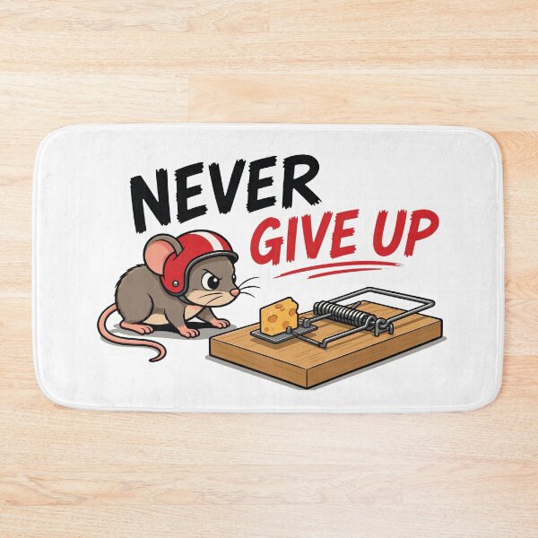 Item preview, Never Give Up designed and sold by PRINTIONAL.
