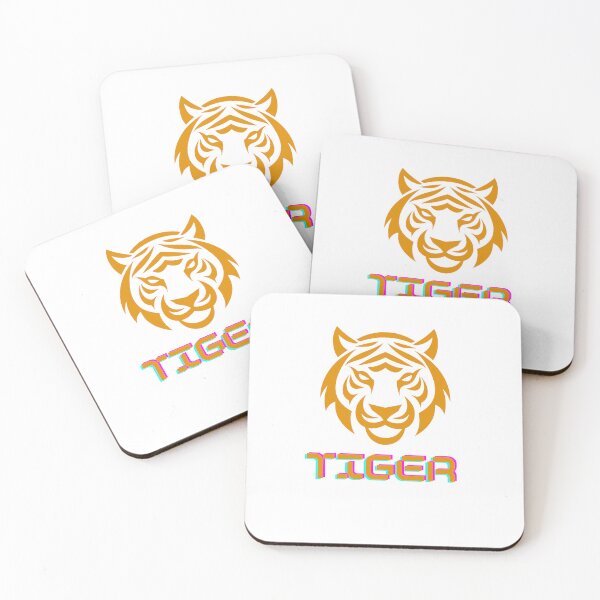 Item preview, Fierce Tiger Retro Glitch Typography Design designed and sold by SROXT.