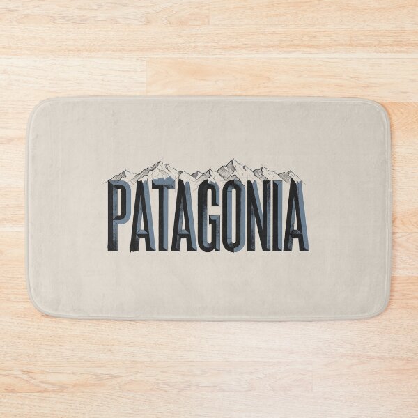 Item preview, Patagonia Mountains Hand Drawn Vintage Typography Graphic designed and sold by KiwiRider.