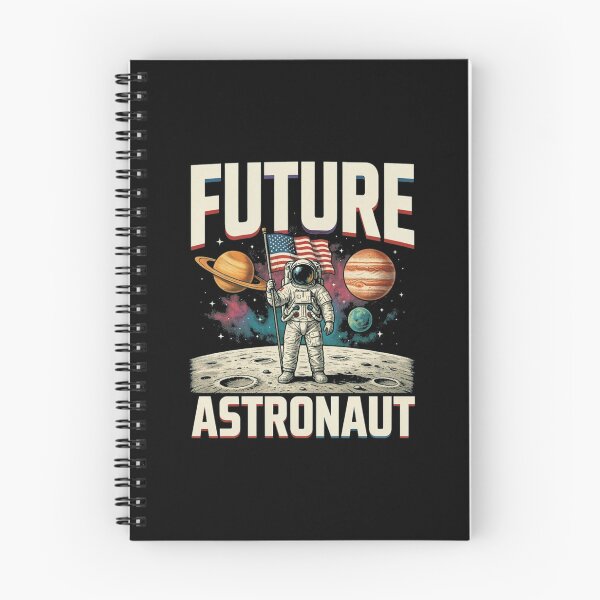 Item preview, Kids Future Astronaut Man On The Moon Astronomy Gift designed and sold by Dabbing Turtle Designs.