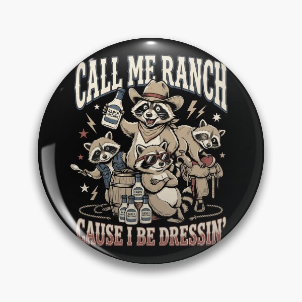 Item preview, Call Me Ranch Cause I Be Dressing Funny Raccoon Meme designed and sold by MOONE FLOWER.