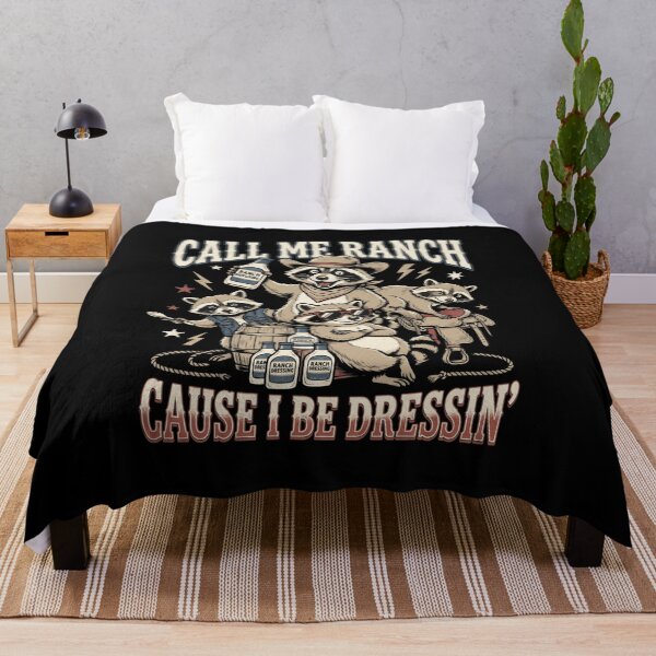 Item preview, Call Me Ranch Cause I Be Dressing Funny Raccoon Meme designed and sold by MOONE FLOWER.