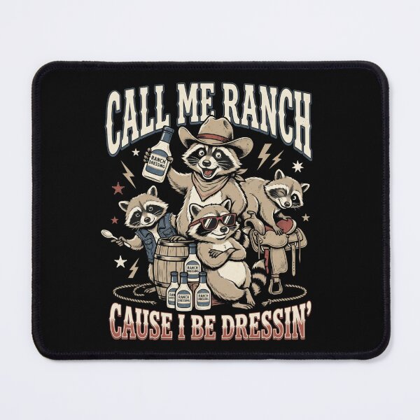 Item preview, Call Me Ranch Cause I Be Dressing Funny Raccoon Meme designed and sold by MOONE FLOWER.