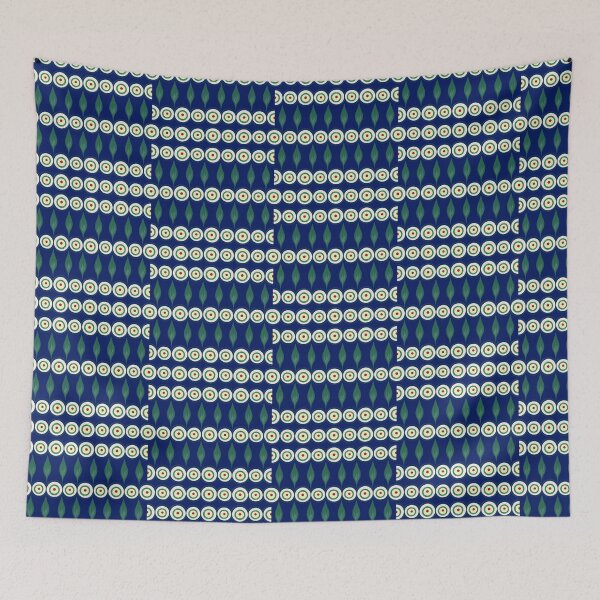Item preview, Polish Pottery Traditional Peacock Eye designed and sold by KrisInStitches.
