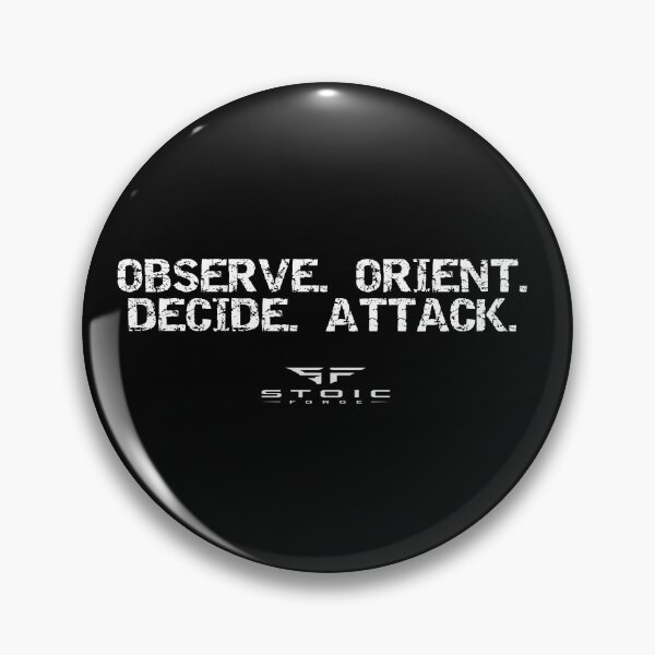 Item preview, OODA Loop Tactical Philosophic Apparel designed and sold by Stoic-Forge.