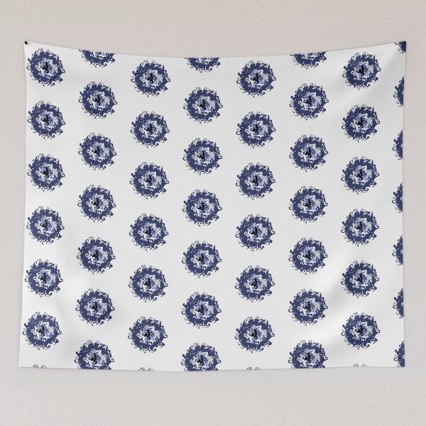 Item preview, swirls of evil eye energy  designed and sold by Lost Then Found Art.