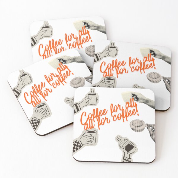 Item preview, Coffee For All, All For Coffee Vintage Collage Graphic Design designed and sold by EfyTR.