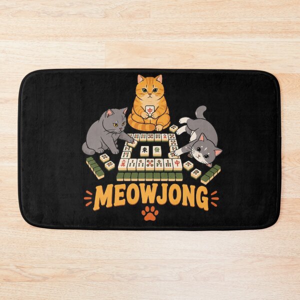Item preview, Meowjong cats designed and sold by Konvero.